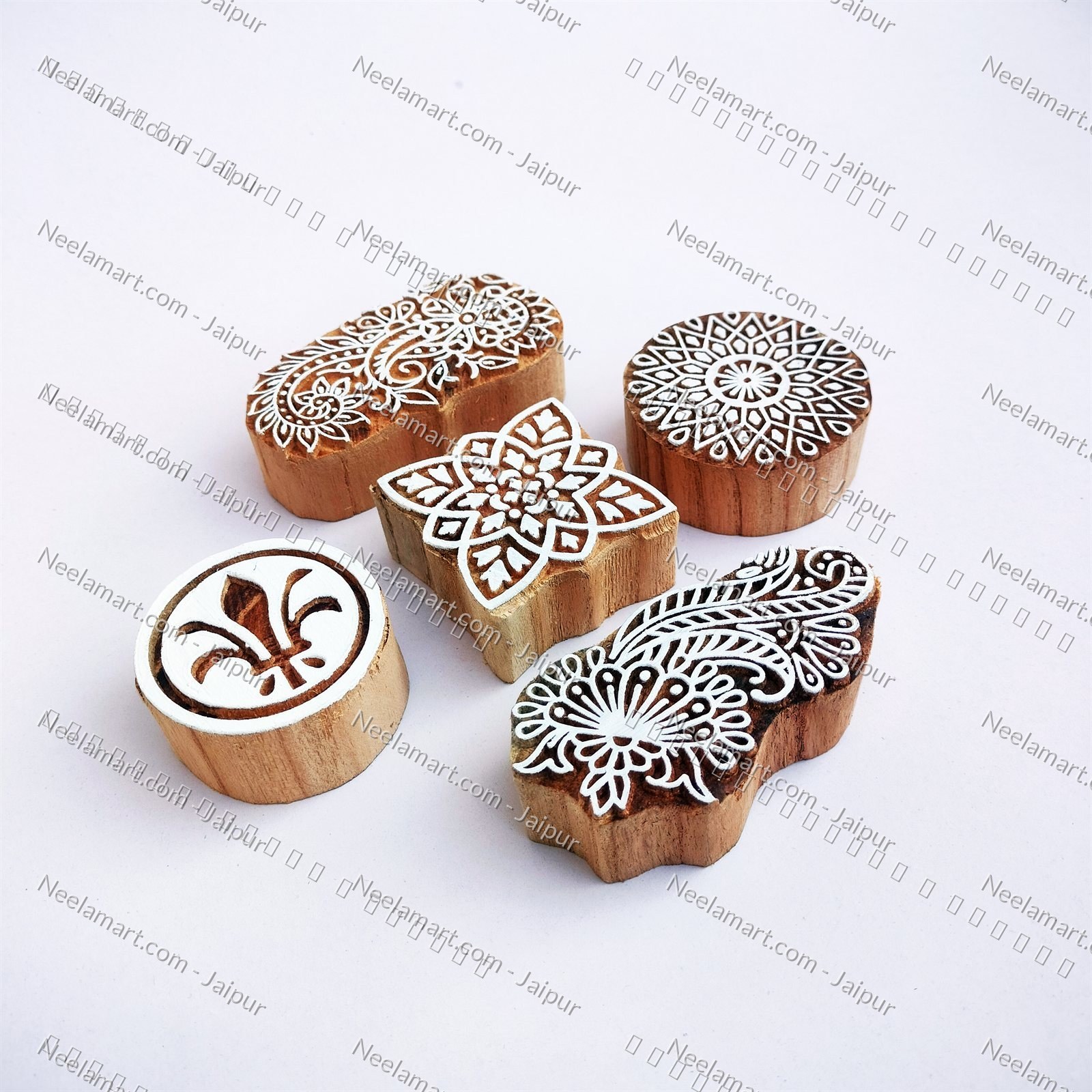 Assorted Traditional Buti Print Set
